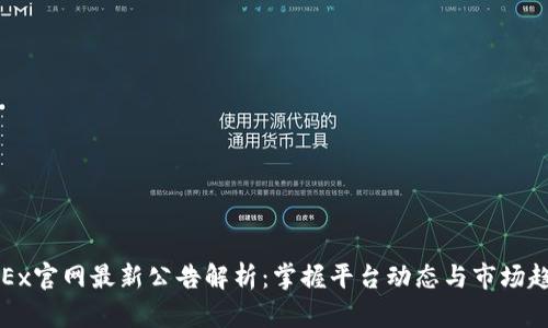 OKEx官网最新公告解析：掌握平台动态与市场趋势